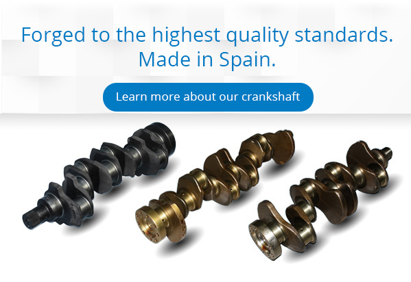 Crankshafts made in Spain, Blumaq quality in each part