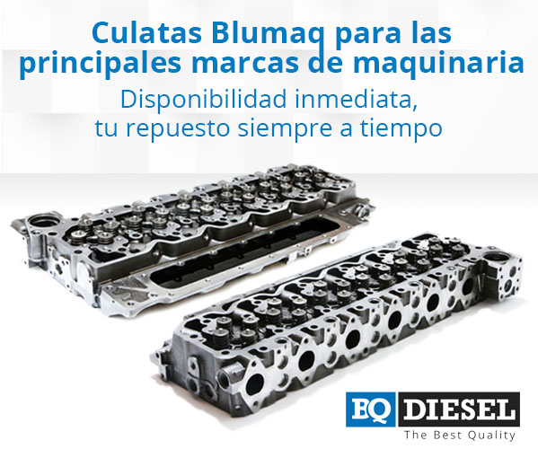 Culatas alternativas Blumaq para las principales marcas de maquinaria del mercado 