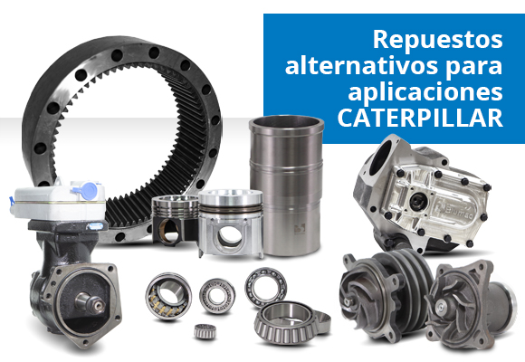 Repuestos alternativos Blumaq para maquinaria de obra pblica y minera Caterpillar