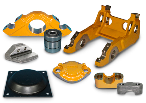 Alternative spare parts Blumaq for Caterpillar machinery