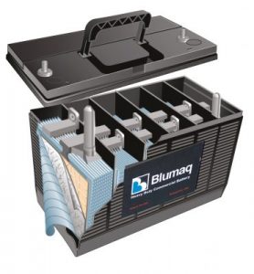 Batteries et composants électriques Blumaq